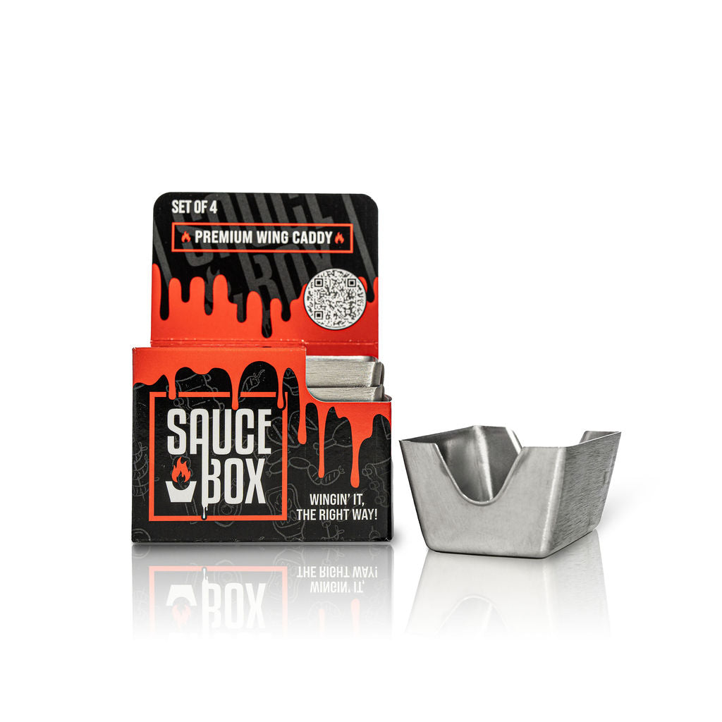 WING CADDY -Stainless (Set of 4)- Restock pre-order!