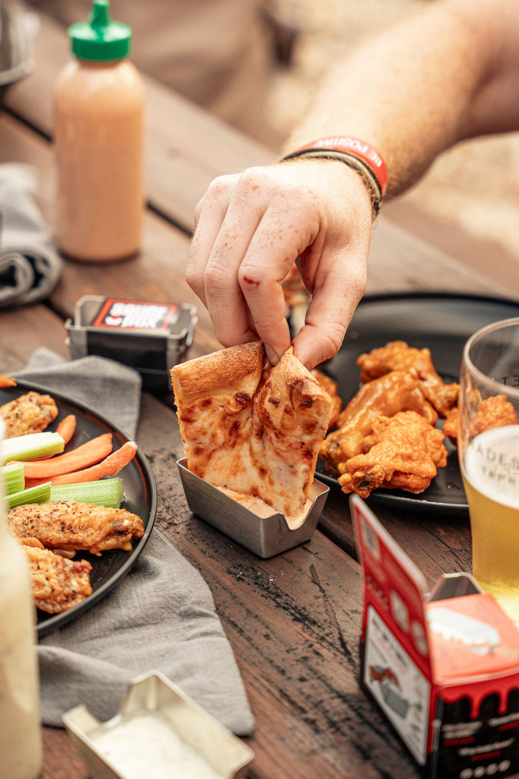 WING CADDY -Stainless (Set of 4)- Restock pre-order!