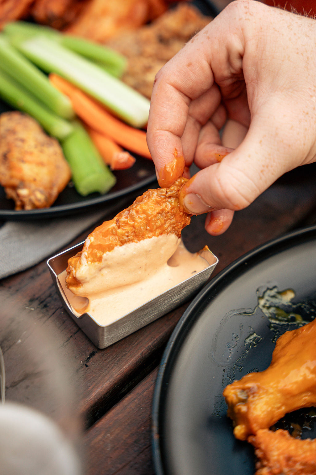 WING CADDY -Stainless (Set of 4)- Restock pre-order!